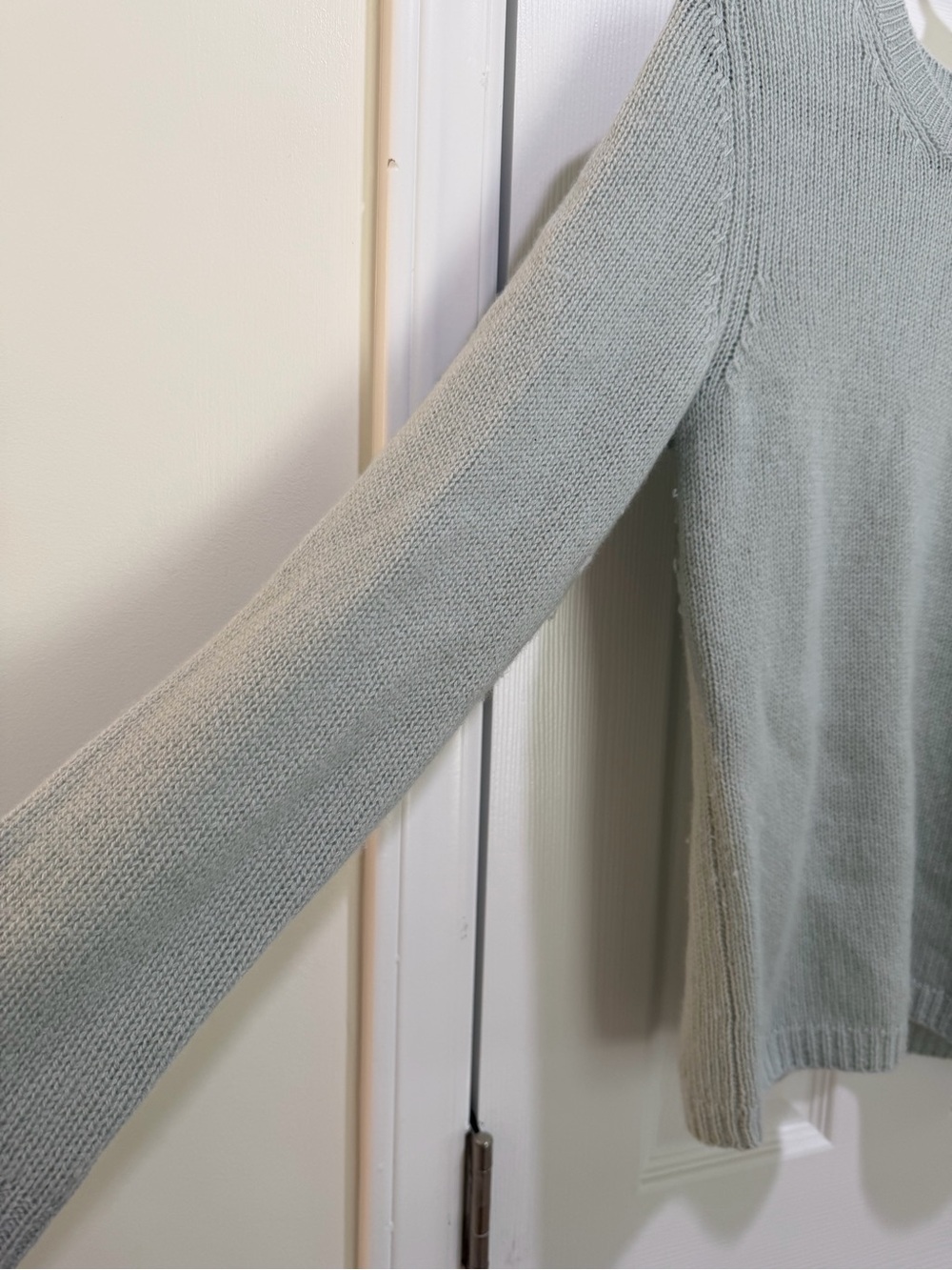 Doen Pale Blue Crewneck Sweater - Picture 7 of 10